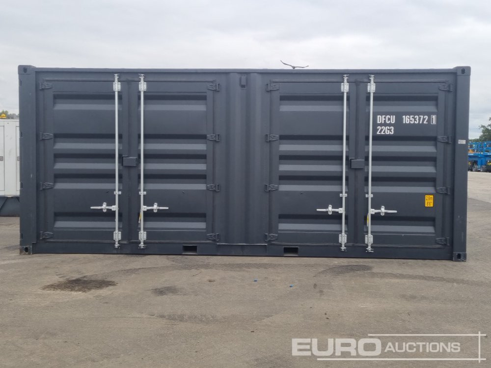 20' x 8' Container, 2 Side Doors, 1 End Door (Cannot Be Reconsigned) - מכולת משלוח: תמונה 2 20' x 8' Container, 2 Side Doors, 1 End Door (Cannot Be Reconsigned) - מכולת משלוח: תמונה 2