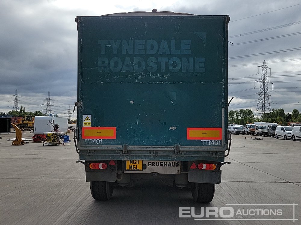 2008 Fruehauf Tri Axle Tipping Trailer, Easy Sheet - סמיטריילר עם מזהיר: תמונה 4 2008 Fruehauf Tri Axle Tipping Trailer, Easy Sheet - סמיטריילר עם מזהיר: תמונה 4