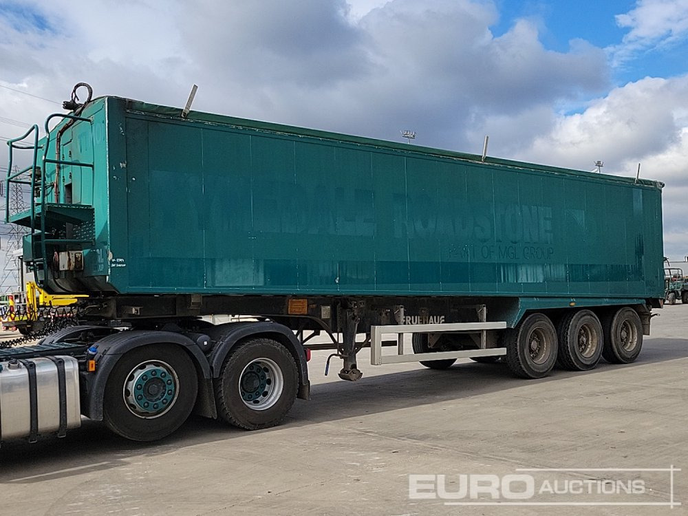 2008 Fruehauf Tri Axle Tipping Trailer, Easy Sheet - סמיטריילר עם מזהיר: תמונה 1 2008 Fruehauf Tri Axle Tipping Trailer, Easy Sheet - סמיטריילר עם מזהיר: תמונה 1