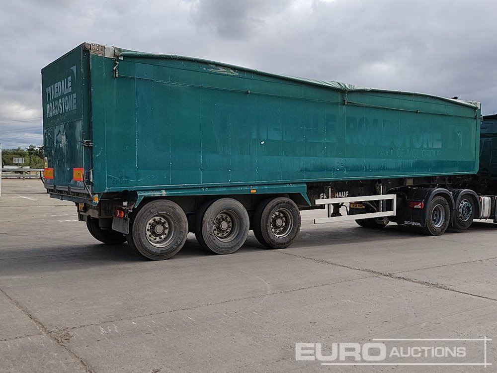 2008 Fruehauf Tri Axle Tipping Trailer, Easy Sheet - סמיטריילר עם מזהיר: תמונה 5 2008 Fruehauf Tri Axle Tipping Trailer, Easy Sheet - סמיטריילר עם מזהיר: תמונה 5