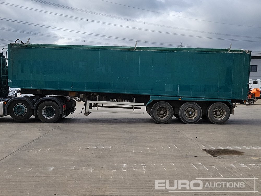 2008 Fruehauf Tri Axle Tipping Trailer, Easy Sheet - סמיטריילר עם מזהיר: תמונה 2 2008 Fruehauf Tri Axle Tipping Trailer, Easy Sheet - סמיטריילר עם מזהיר: תמונה 2