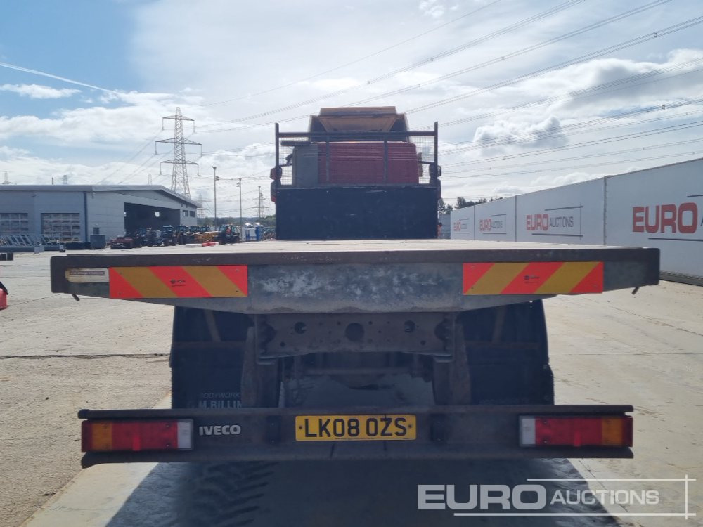 2008 Iveco Euro Cargo 180E25 - משאית צד נופל/ שטוחה: תמונה 4 2008 Iveco Euro Cargo 180E25 - משאית צד נופל/ שטוחה: תמונה 4