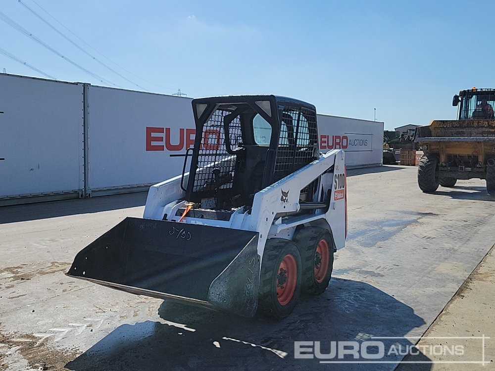 2009 Bobcat S100 - מעמיס היגוי החלקה: תמונה 1 2009 Bobcat S100 - מעמיס היגוי החלקה: תמונה 1