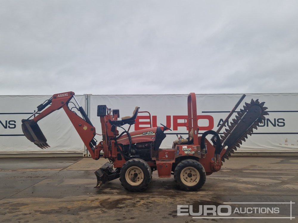 2009 Ditch Witch RT40 - טרנצ'ר: תמונה 4 2009 Ditch Witch RT40 - טרנצ'ר: תמונה 4
