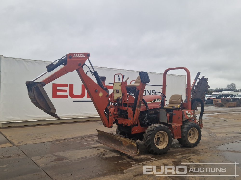 2009 Ditch Witch RT40 - טרנצ'ר: תמונה 2 2009 Ditch Witch RT40 - טרנצ'ר: תמונה 2