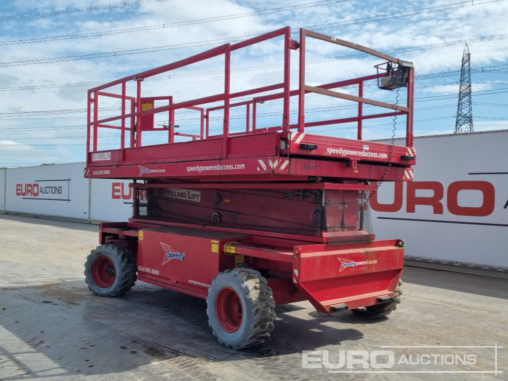 2009 Holland Lift Monostar 0-135EL24 Electric Scissor Lift, 15.5m Working Height, 750kg Platform Capacity, Extending Deck - פלטפורמה אווירית: תמונה 3 2009 Holland Lift Monostar 0-135EL24 Electric Scissor Lift, 15.5m Working Height, 750kg Platform Capacity, Extending Deck - פלטפורמה אווירית: תמונה 3