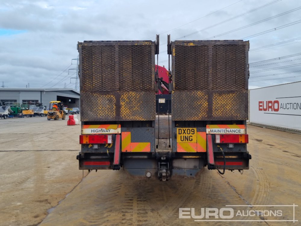 2009 Scania P310 - משאית צד נופל/ שטוחה: תמונה 4 2009 Scania P310 - משאית צד נופל/ שטוחה: תמונה 4