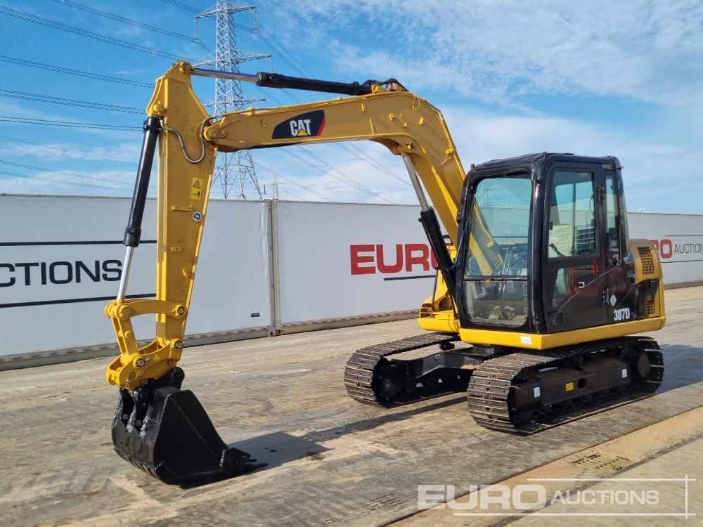 2010 CAT 307DC - מיני מחפר: תמונה 1 2010 CAT 307DC - מיני מחפר: תמונה 1