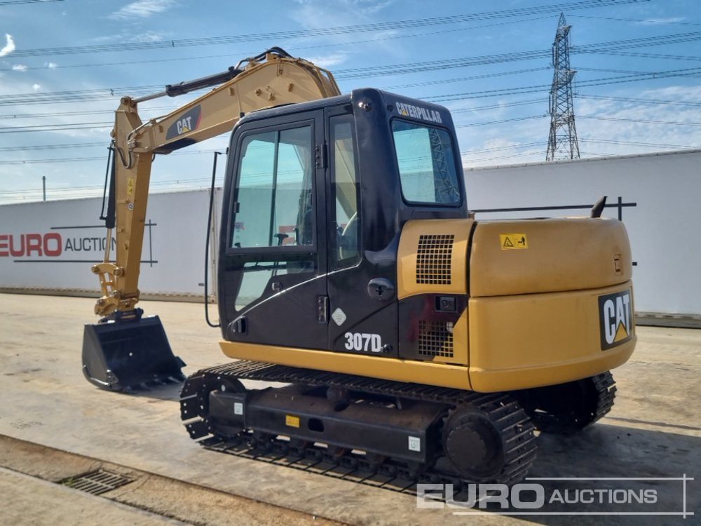 2010 CAT 307DC - מיני מחפר: תמונה 3 2010 CAT 307DC - מיני מחפר: תמונה 3