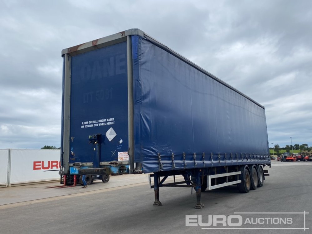 2010 Lawrence David SDC 45' Tri Axle Curtainsider Trailer - סמיטריילר עם וילונות צד: תמונה 1 2010 Lawrence David SDC 45' Tri Axle Curtainsider Trailer - סמיטריילר עם וילונות צד: תמונה 1