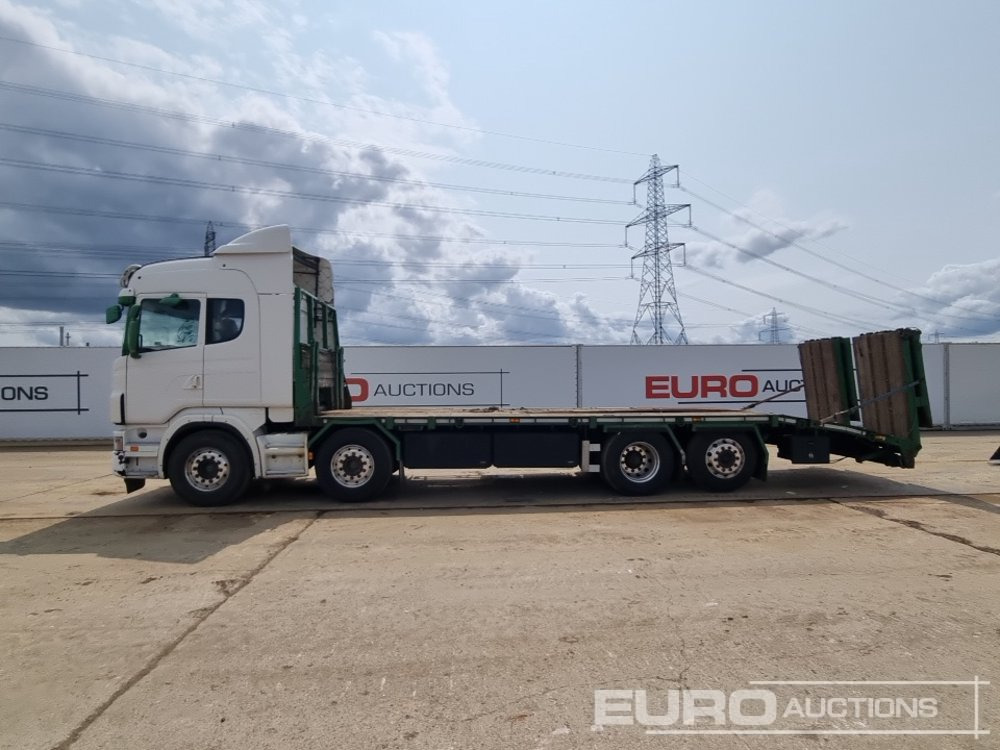 2010 Scania G440 - משאית צד נופל/ שטוחה: תמונה 2 2010 Scania G440 - משאית צד נופל/ שטוחה: תמונה 2
