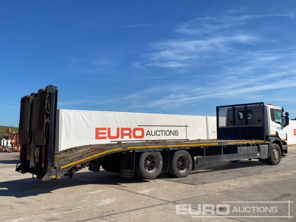 2010 Scania P320 - משאית צד נופל/ שטוחה: תמונה 5 2010 Scania P320 - משאית צד נופל/ שטוחה: תמונה 5