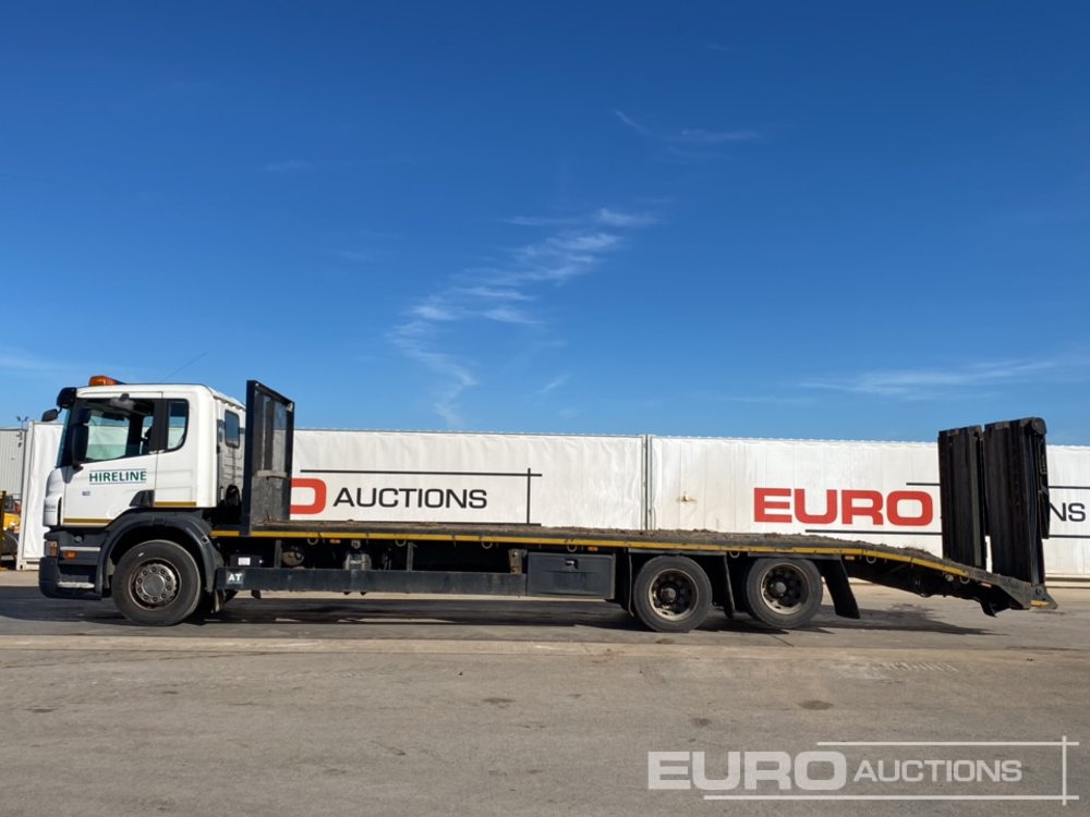 2010 Scania P320 - משאית צד נופל/ שטוחה: תמונה 2 2010 Scania P320 - משאית צד נופל/ שטוחה: תמונה 2