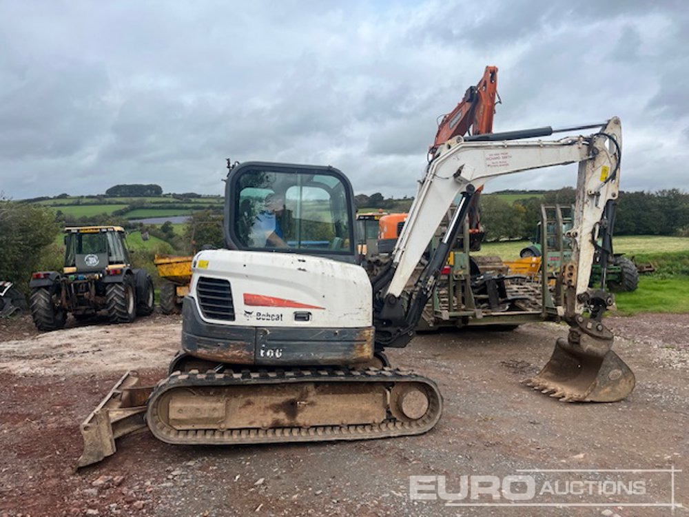 2011 Bobcat E60 EA - מיני מחפר: תמונה 5 2011 Bobcat E60 EA - מיני מחפר: תמונה 5