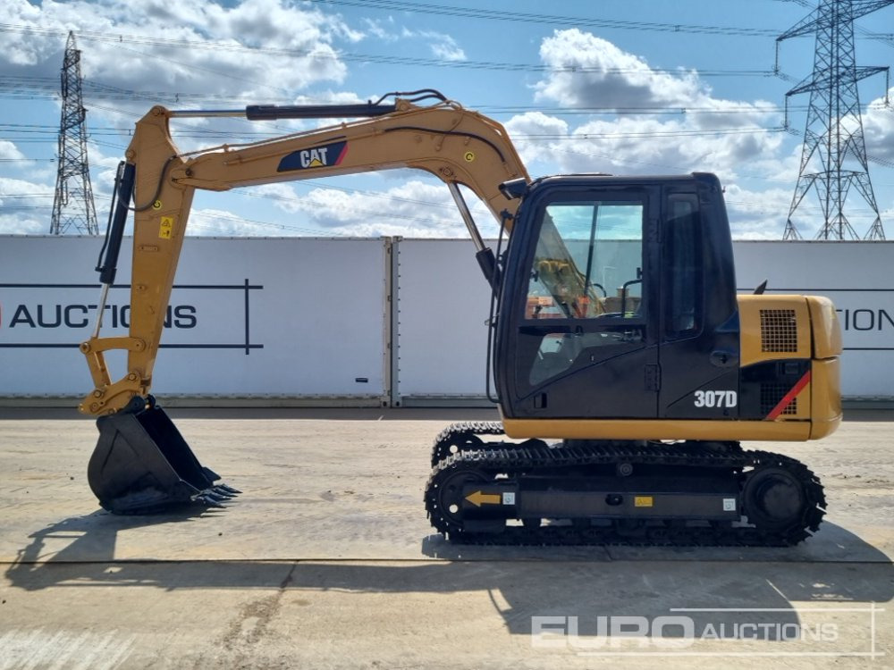 2011 CAT 307D - מיני מחפר: תמונה 2 2011 CAT 307D - מיני מחפר: תמונה 2