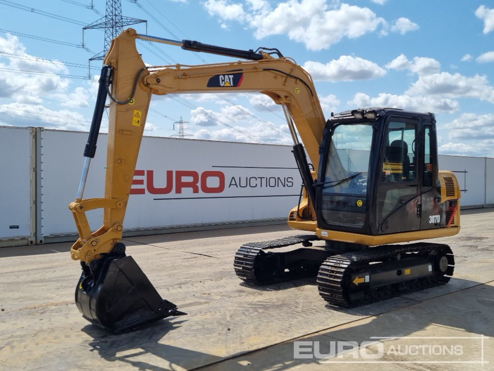 2011 CAT 307D - מיני מחפר: תמונה 1 2011 CAT 307D - מיני מחפר: תמונה 1