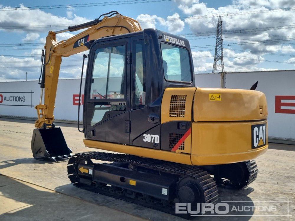 2011 CAT 307D - מיני מחפר: תמונה 3 2011 CAT 307D - מיני מחפר: תמונה 3