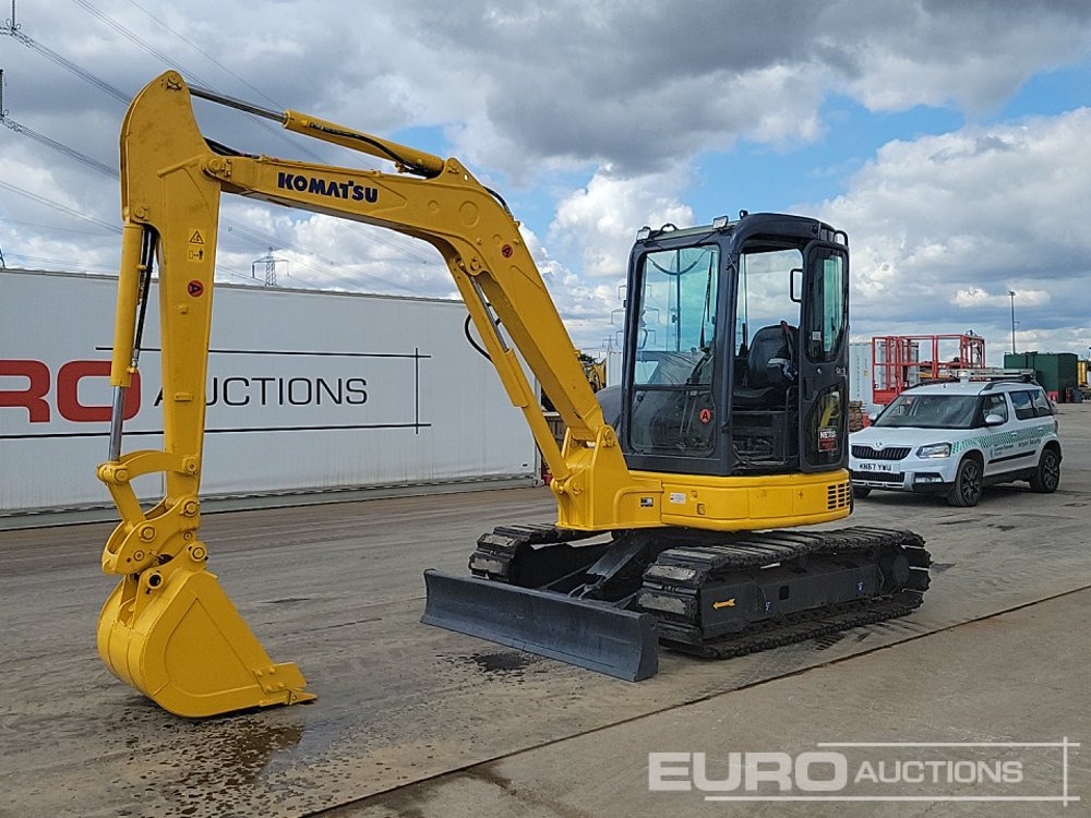 2011 Komatsu PC55C - מיני מחפר: תמונה 1 2011 Komatsu PC55C - מיני מחפר: תמונה 1
