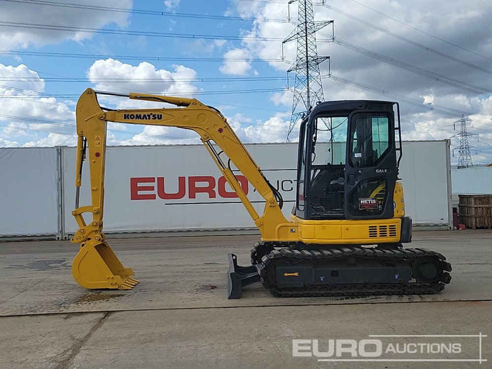 2011 Komatsu PC55C - מיני מחפר: תמונה 2 2011 Komatsu PC55C - מיני מחפר: תמונה 2