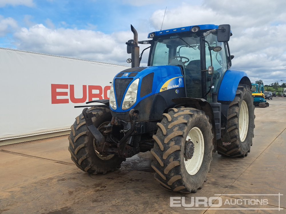 2011 New Holland T6070 - טרקטור חקלאי: תמונה 1 2011 New Holland T6070 - טרקטור חקלאי: תמונה 1
