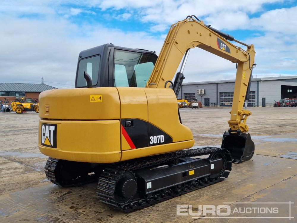 2012 CAT 307D - מיני מחפר: תמונה 5 2012 CAT 307D - מיני מחפר: תמונה 5