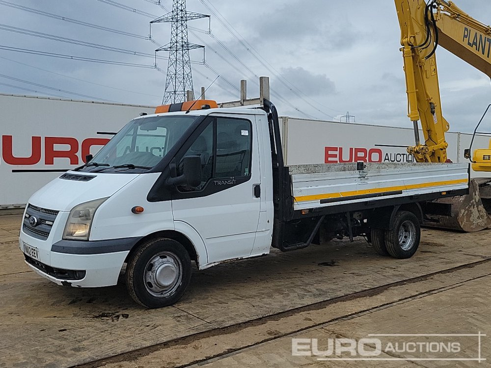 2012 Ford Transit 155 T350 - כלי רכב מסחרי במיטה שטוחה: תמונה 1 2012 Ford Transit 155 T350 - כלי רכב מסחרי במיטה שטוחה: תמונה 1