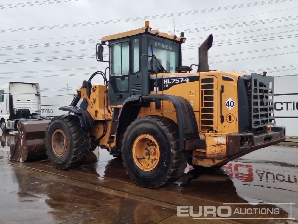 2012 Hyundai HL757TM-9 - מעמיס גלגלים: תמונה 3 2012 Hyundai HL757TM-9 - מעמיס גלגלים: תמונה 3