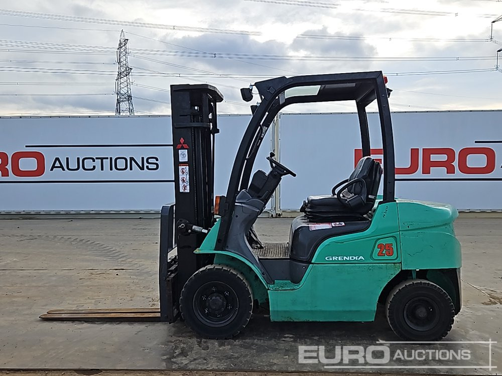 2012 Mitsubishi FD25N - מלגזה: תמונה 4 2012 Mitsubishi FD25N - מלגזה: תמונה 4