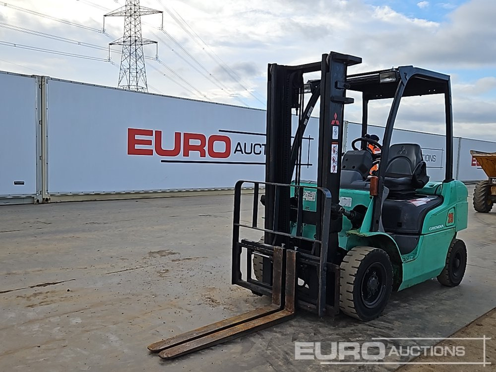 2012 Mitsubishi FD25N - מלגזה: תמונה 2 2012 Mitsubishi FD25N - מלגזה: תמונה 2