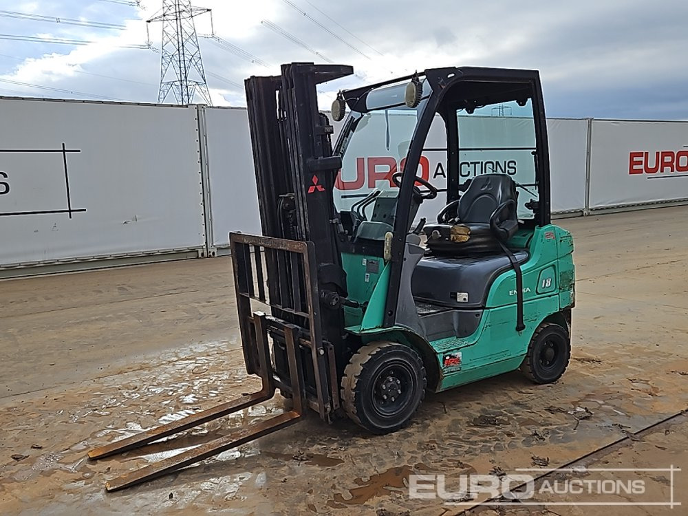 2012 Mitsubishi FG18N - מלגזה: תמונה 1 2012 Mitsubishi FG18N - מלגזה: תמונה 1
