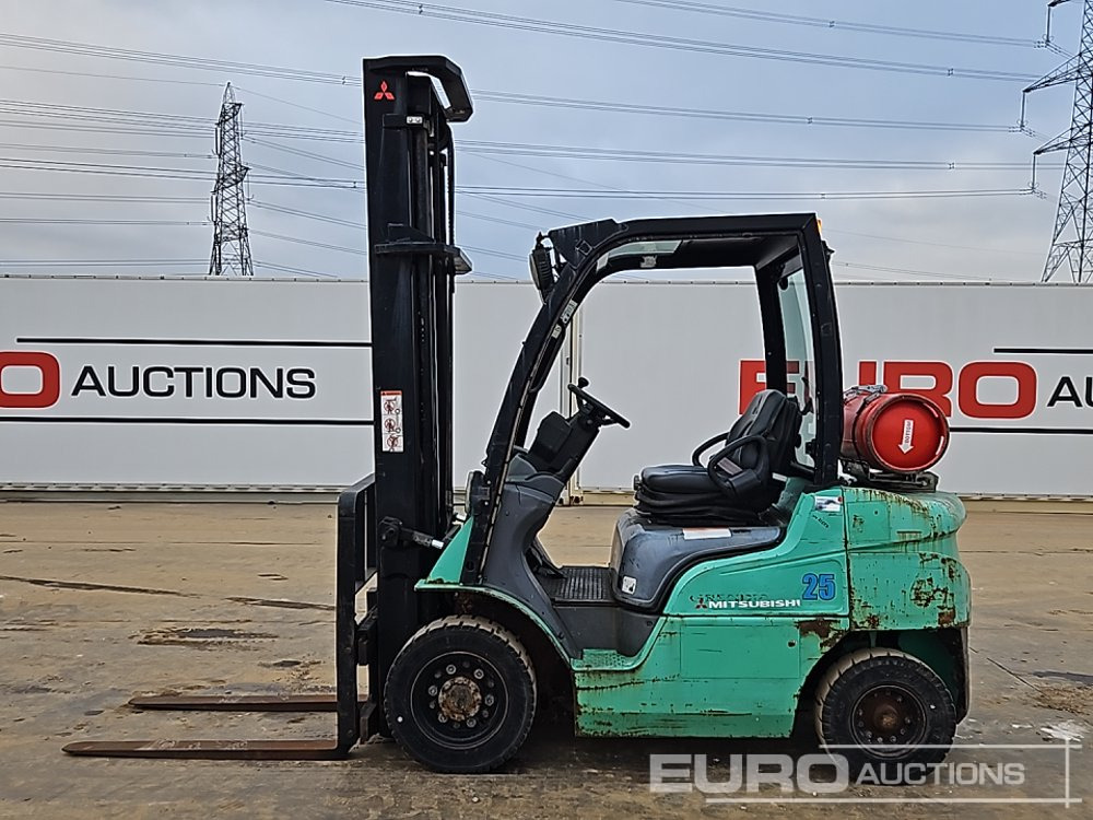 2012 Mitsubishi FG25N - מלגזה: תמונה 2 2012 Mitsubishi FG25N - מלגזה: תמונה 2