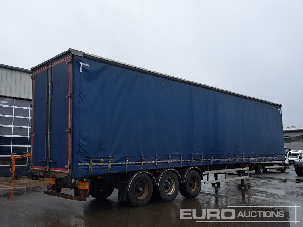2012 SDC 45' Tri Axle Flat Trailer, BPW Axles - סמיטריילר עם וילונות צד: תמונה 3 2012 SDC 45' Tri Axle Flat Trailer, BPW Axles - סמיטריילר עם וילונות צד: תמונה 3