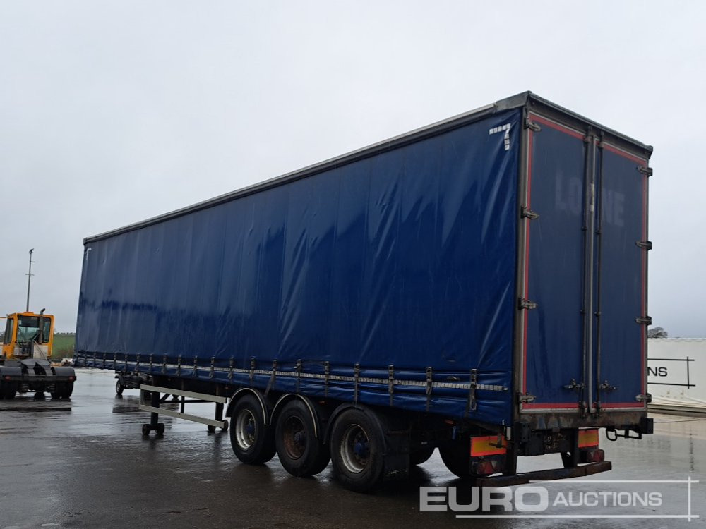 2012 SDC 45' Tri Axle Flat Trailer, BPW Axles - סמיטריילר עם וילונות צד: תמונה 2 2012 SDC 45' Tri Axle Flat Trailer, BPW Axles - סמיטריילר עם וילונות צד: תמונה 2