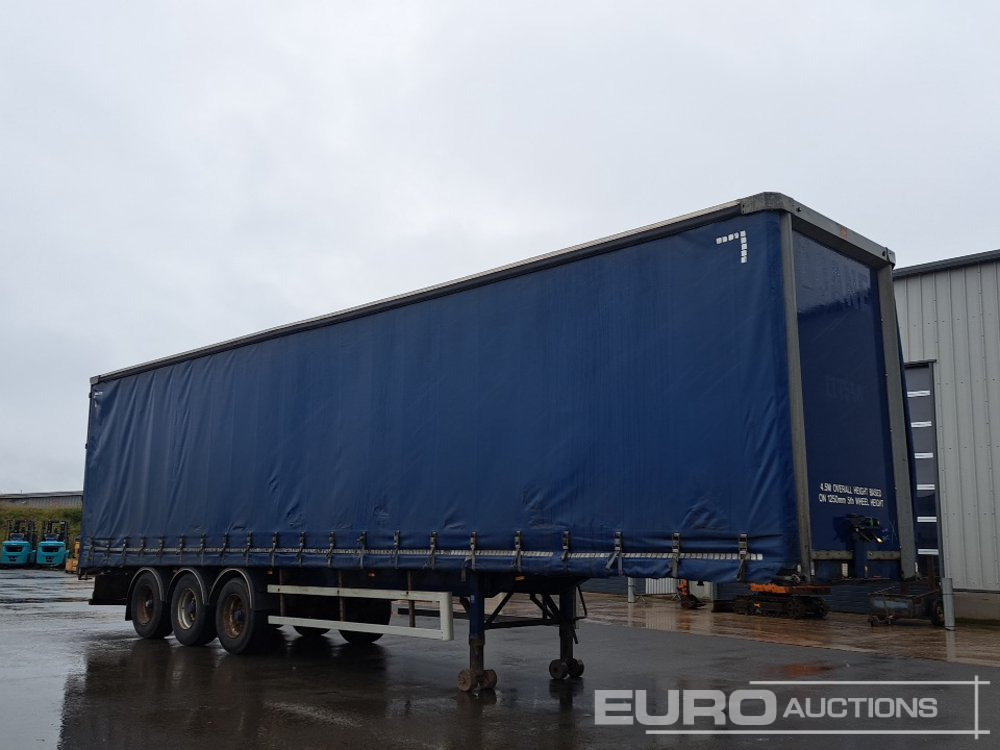 2012 SDC 45' Tri Axle Flat Trailer, BPW Axles - סמיטריילר עם וילונות צד: תמונה 4 2012 SDC 45' Tri Axle Flat Trailer, BPW Axles - סמיטריילר עם וילונות צד: תמונה 4