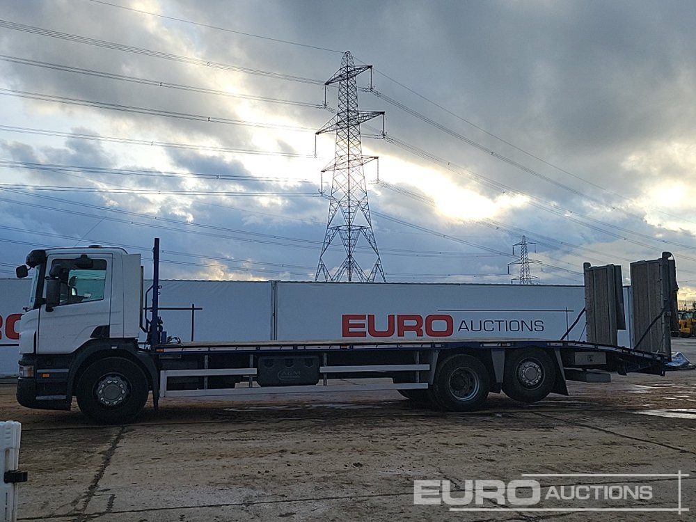 2012 Scania P280 - משאית צד נופל/ שטוחה: תמונה 2 2012 Scania P280 - משאית צד נופל/ שטוחה: תמונה 2