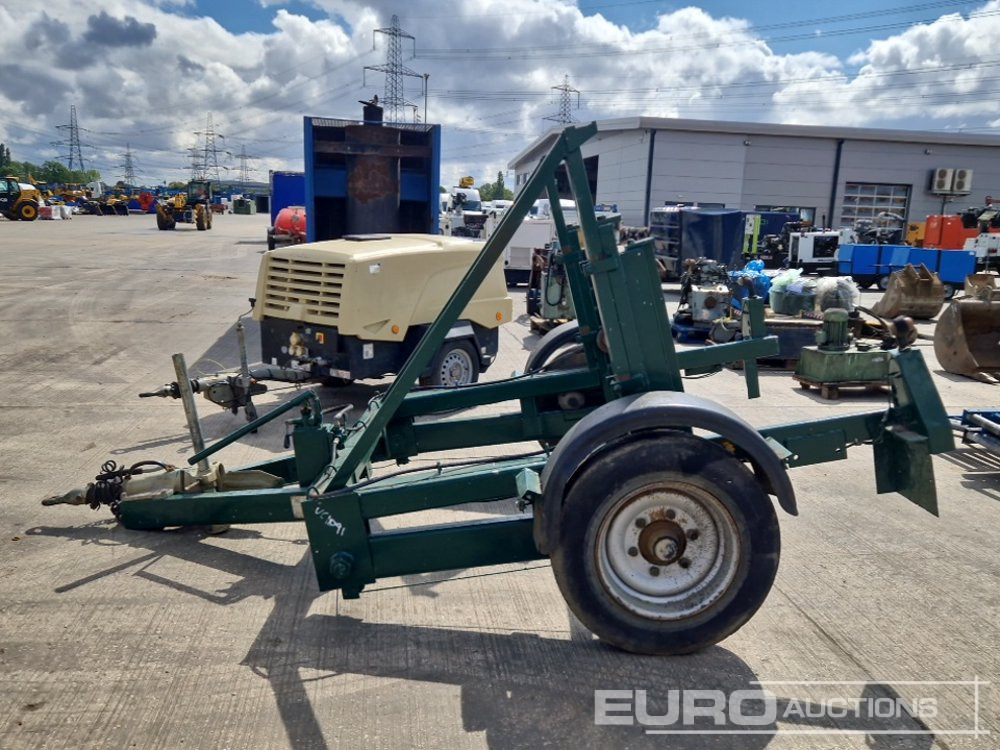 2012 TWS 3.5 Ton Single Axle Cable Reel Trailer - קרון נגרר לצמחים: תמונה 2 2012 TWS 3.5 Ton Single Axle Cable Reel Trailer - קרון נגרר לצמחים: תמונה 2