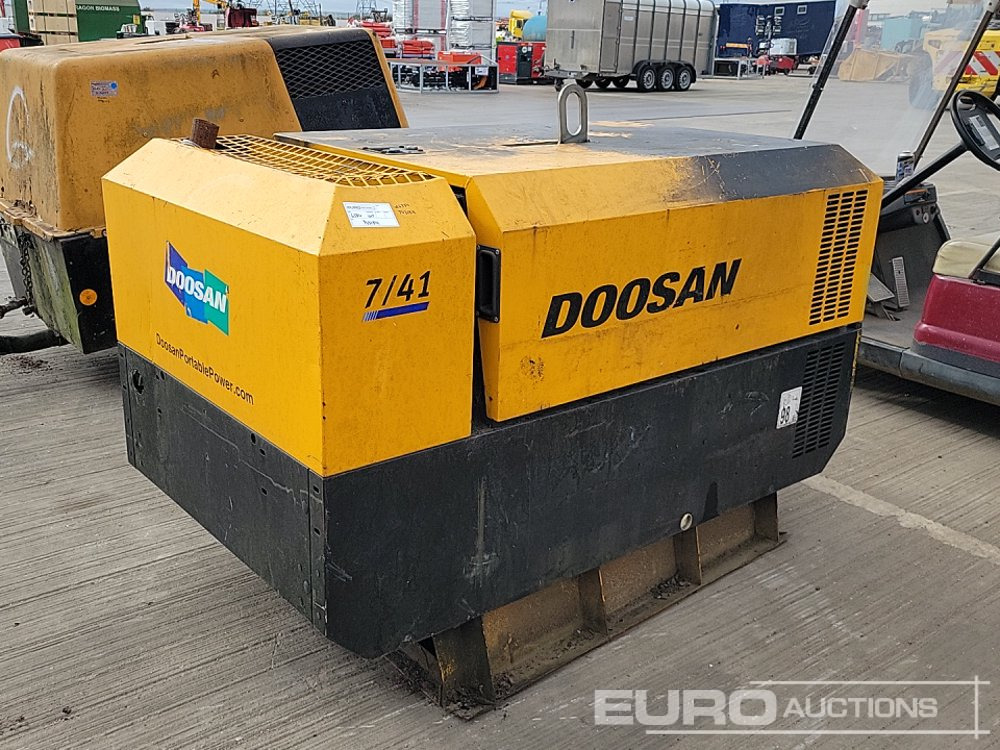 2013 Doosan 741 140CFM - מדחס אוויר: תמונה 5 2013 Doosan 741 140CFM - מדחס אוויר: תמונה 5