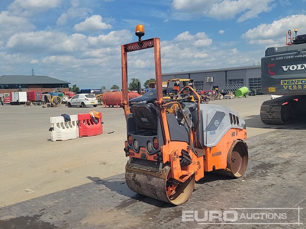 2013 Hamm HD8VV - רולר: תמונה 5 2013 Hamm HD8VV - רולר: תמונה 5