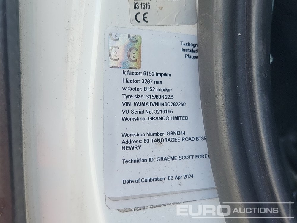 משאית צד נופל/ שטוחה 2013 Iveco Stralis 310EEV: תמונה 40