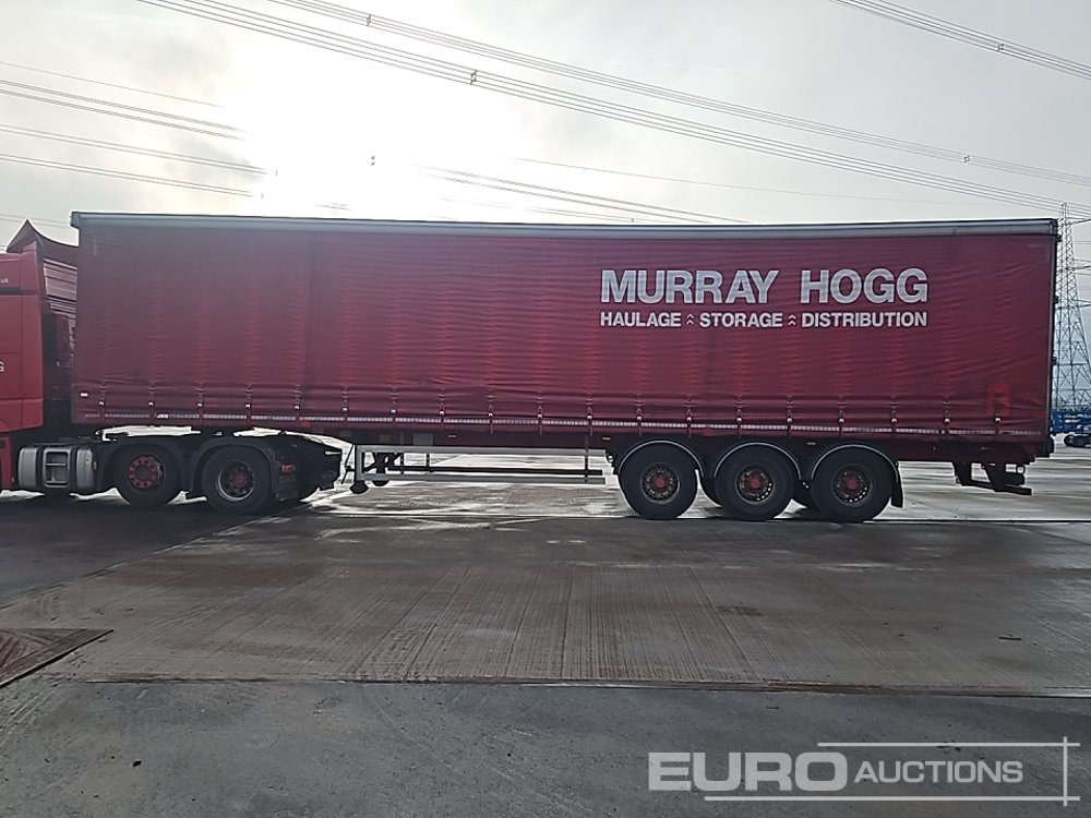 2013 SDC Tri Axle Curtainsider Trailer - סמיטריילר עם וילונות צד: תמונה 2 2013 SDC Tri Axle Curtainsider Trailer - סמיטריילר עם וילונות צד: תמונה 2