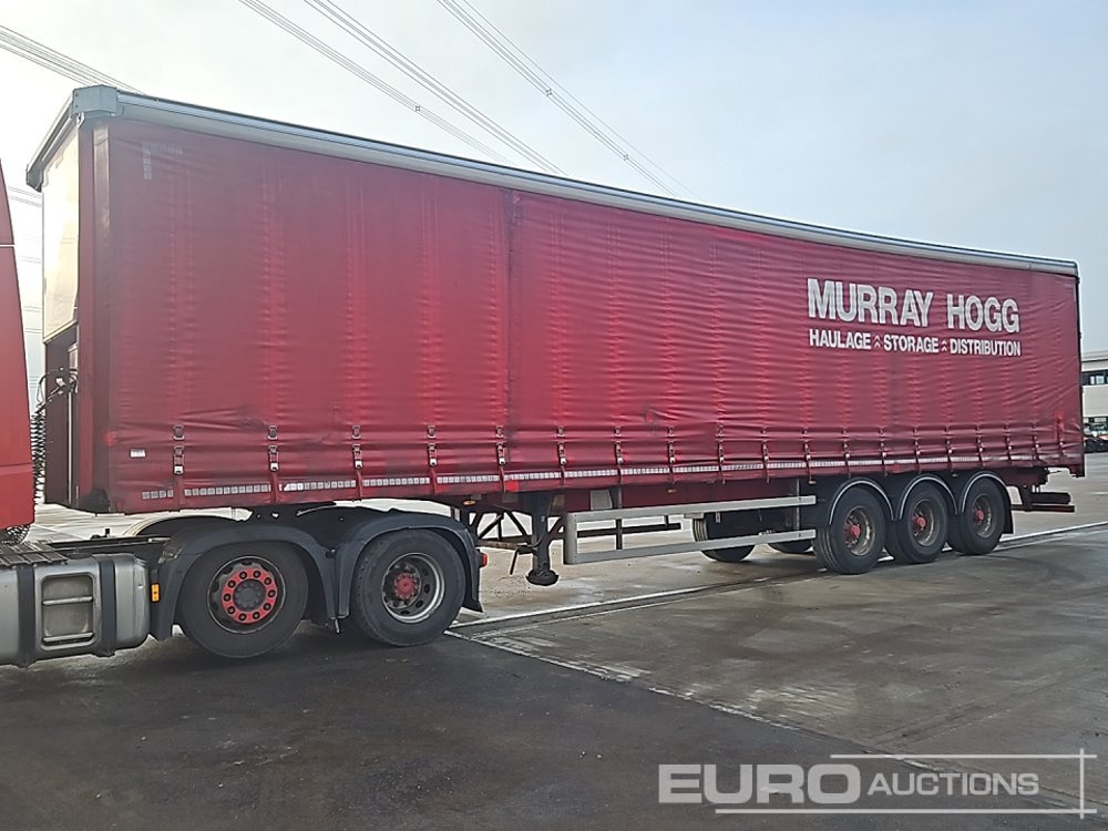2013 SDC Tri Axle Curtainsider Trailer - סמיטריילר עם וילונות צד: תמונה 1 2013 SDC Tri Axle Curtainsider Trailer - סמיטריילר עם וילונות צד: תמונה 1