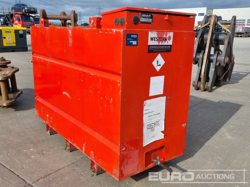 מכל אחסון 2013 Western Bunded Compressor Oil Tank: תמונה 7