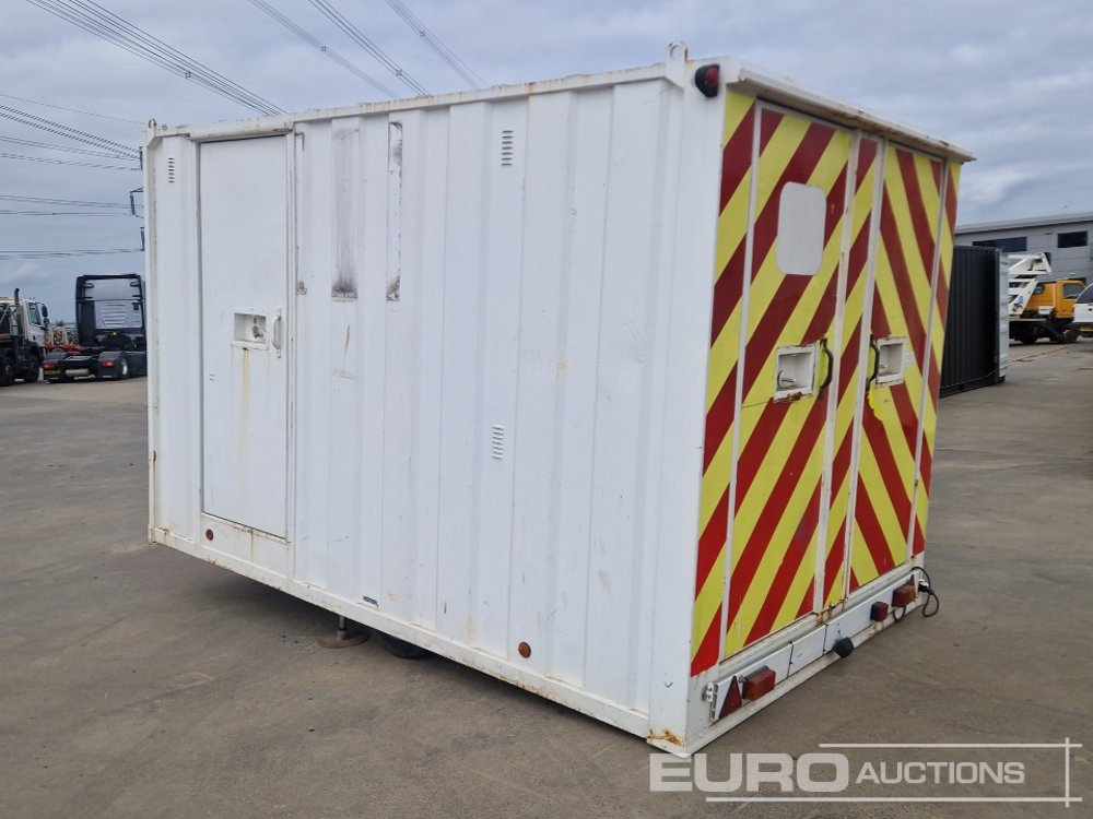 2014 Ground Hog Single Axle Welfare Unit, W/C, 6kVA Generator (Cannot Be Reconsigned) - מכולת משלוח: תמונה 3 2014 Ground Hog Single Axle Welfare Unit, W/C, 6kVA Generator (Cannot Be Reconsigned) - מכולת משלוח: תמונה 3