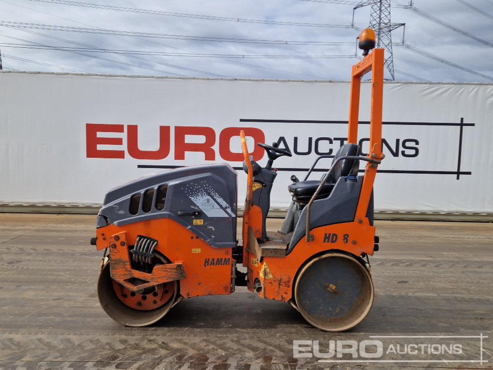 2014 Hamm HD8VV - רולר: תמונה 2 2014 Hamm HD8VV - רולר: תמונה 2