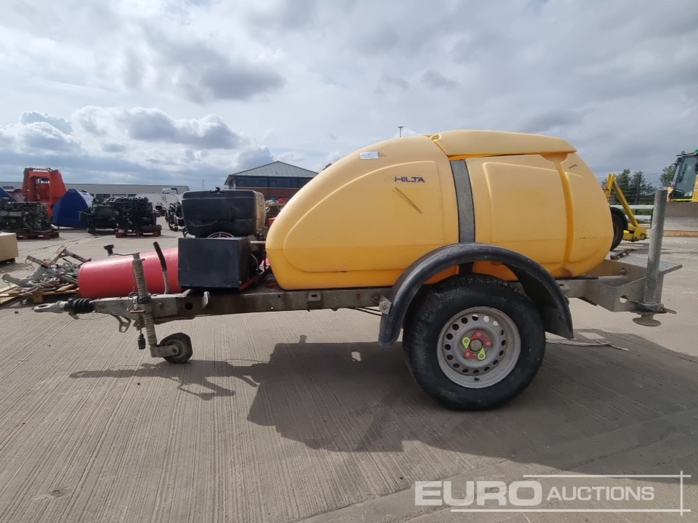 2014 Hilta Single Axle Plastic Water Bowser, Hatz-Diesel EnginevPressure Washer - מכונת לניקוי בלחץ: תמונה 2 2014 Hilta Single Axle Plastic Water Bowser, Hatz-Diesel EnginevPressure Washer - מכונת לניקוי בלחץ: תמונה 2