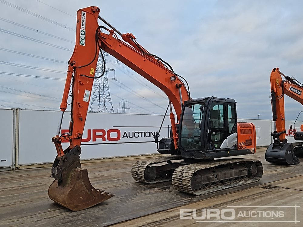 2014 Hitachi ZX130LCN-5B - מחפר סורק: תמונה 1 2014 Hitachi ZX130LCN-5B - מחפר סורק: תמונה 1