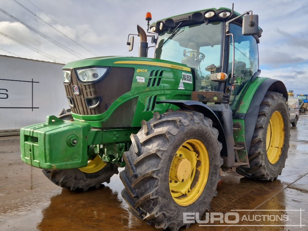 2014 John Deere 6140R - טרקטור חקלאי: תמונה 1 2014 John Deere 6140R - טרקטור חקלאי: תמונה 1