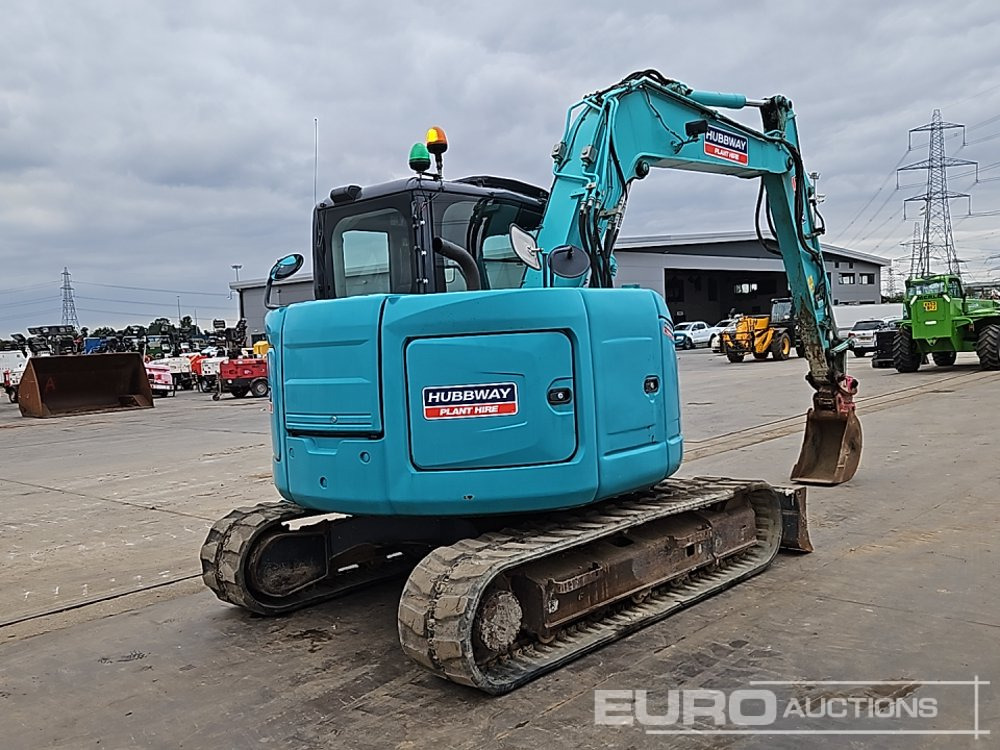 2014 Kobelco SK75SR-3E - מיני מחפר: תמונה 5 2014 Kobelco SK75SR-3E - מיני מחפר: תמונה 5