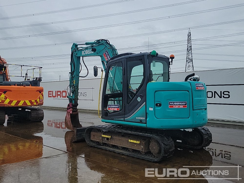 2014 Kobelco SK85MSR-3E - מיני מחפר: תמונה 3 2014 Kobelco SK85MSR-3E - מיני מחפר: תמונה 3