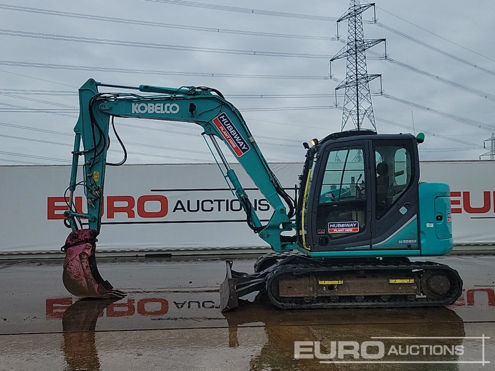 2014 Kobelco SK85MSR-3E - מיני מחפר: תמונה 2 2014 Kobelco SK85MSR-3E - מיני מחפר: תמונה 2